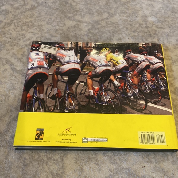 Lance Armstrong, images of a champion photo & coffee table book. Born to run set - Picture 6 of 11